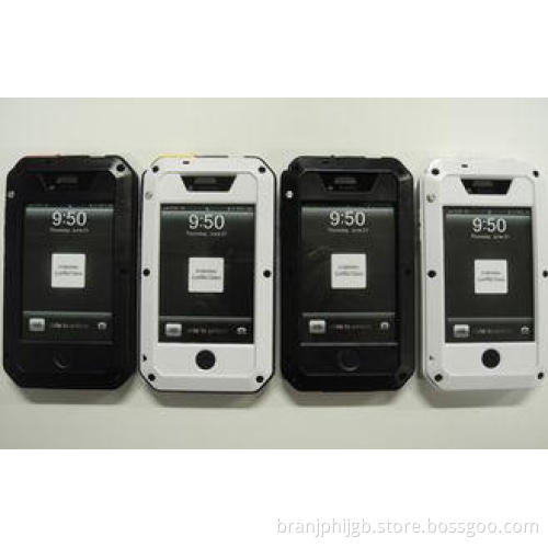 Black Iphone 4S Lunatik Taktik Iphone Case Dust Proof / Sho